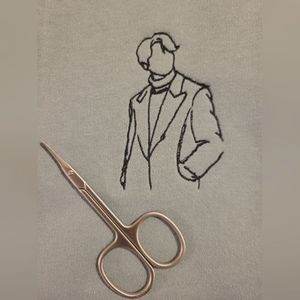 Embroidered Jungkook BTS Minimalist Sweater